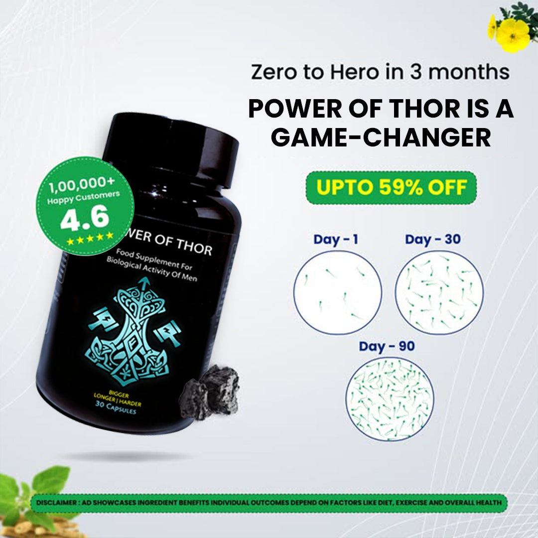Power of THOR Tablets - For Natural Energy and Daily Wellness