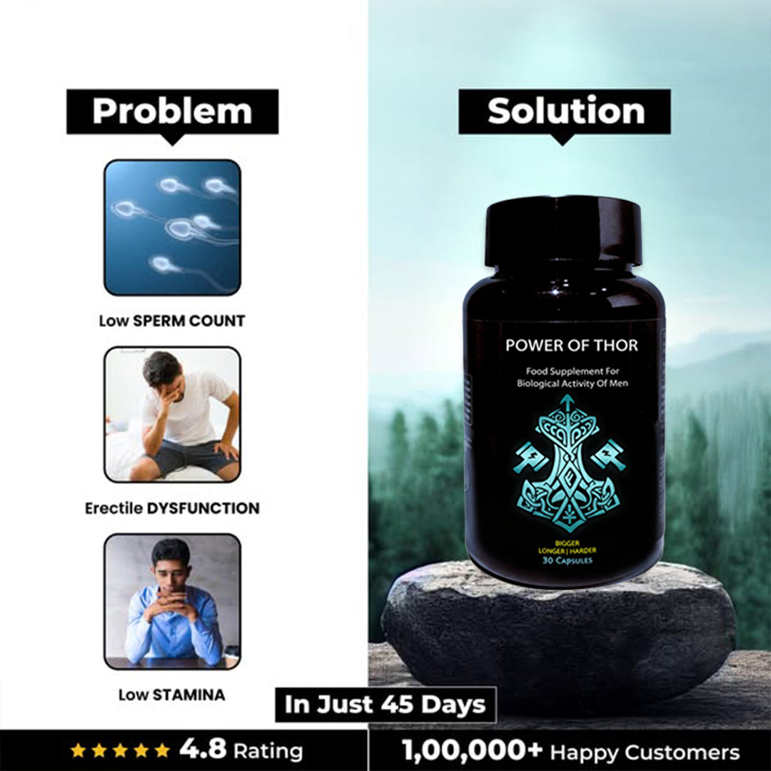 Power of THOR Tablets - For Natural Energy and Daily Wellness