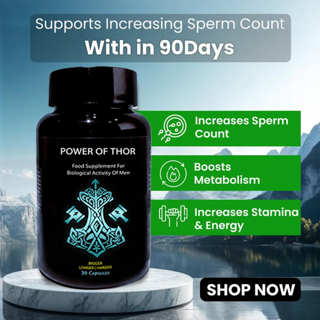 Power of THOR Tablets - For Natural Energy and Daily Wellness
